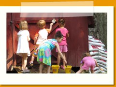Summer Camp Barn Painting 1