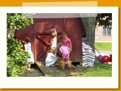 Summer Camp Barn Painting 2